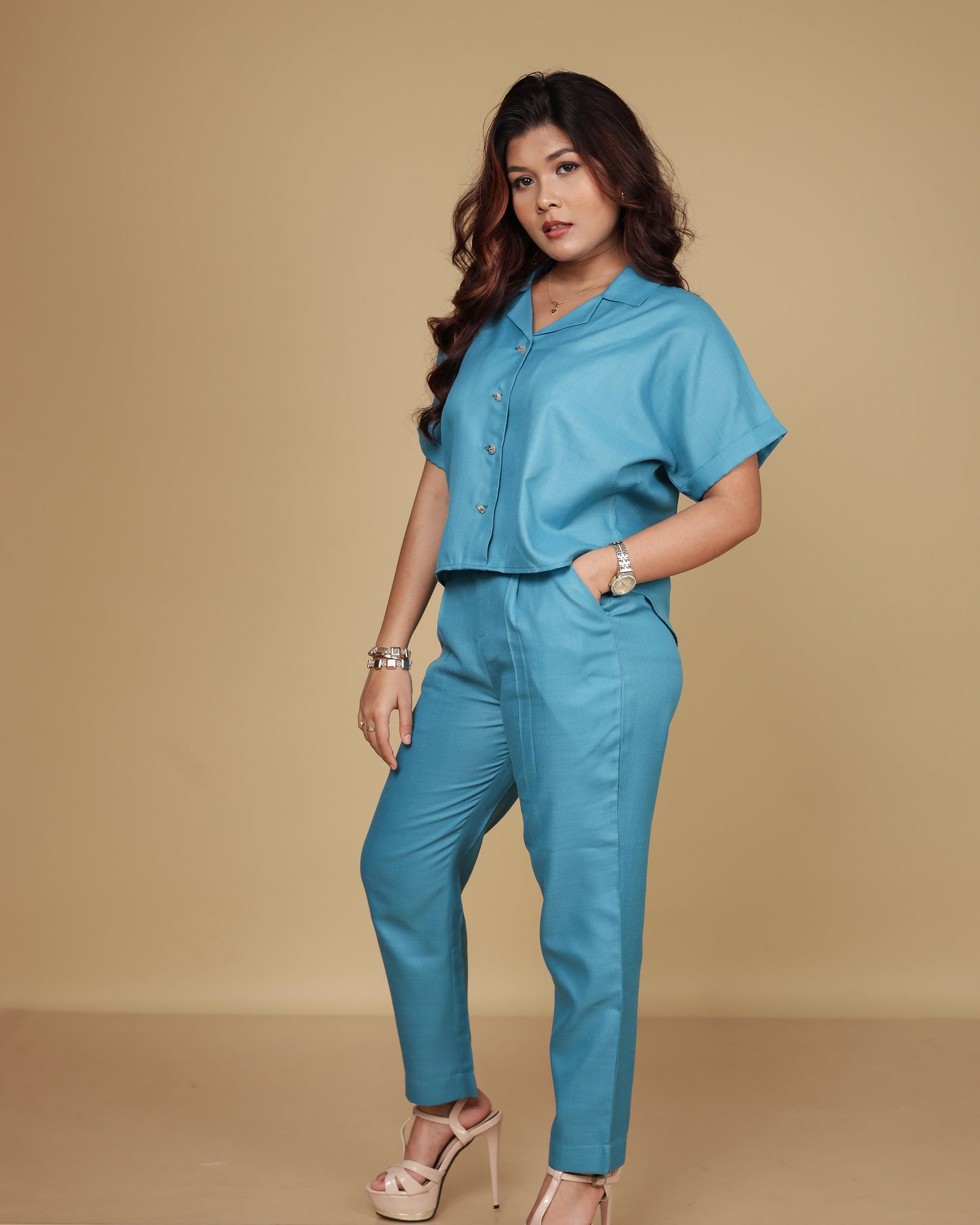 Boxy shirt (Teal)