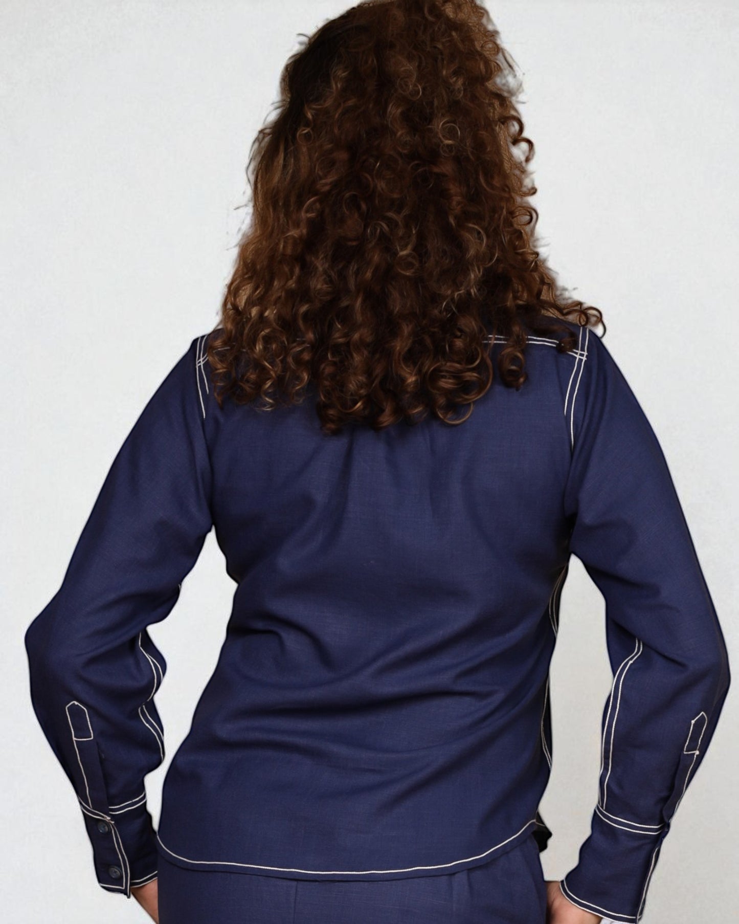 Downtown Cargo Shirt (Navy Blue)