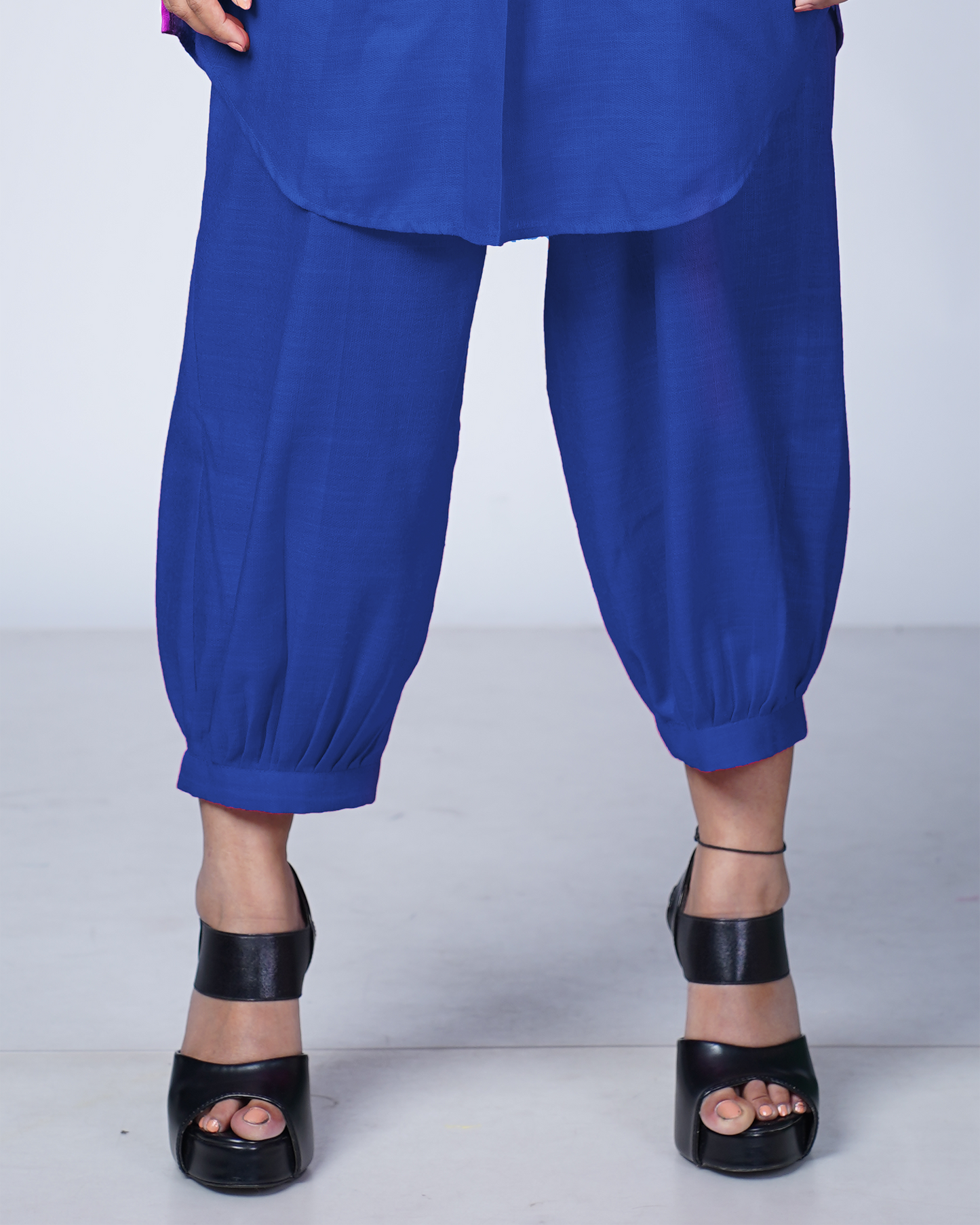 Cobalt Blue Utsavi Co-ord Set