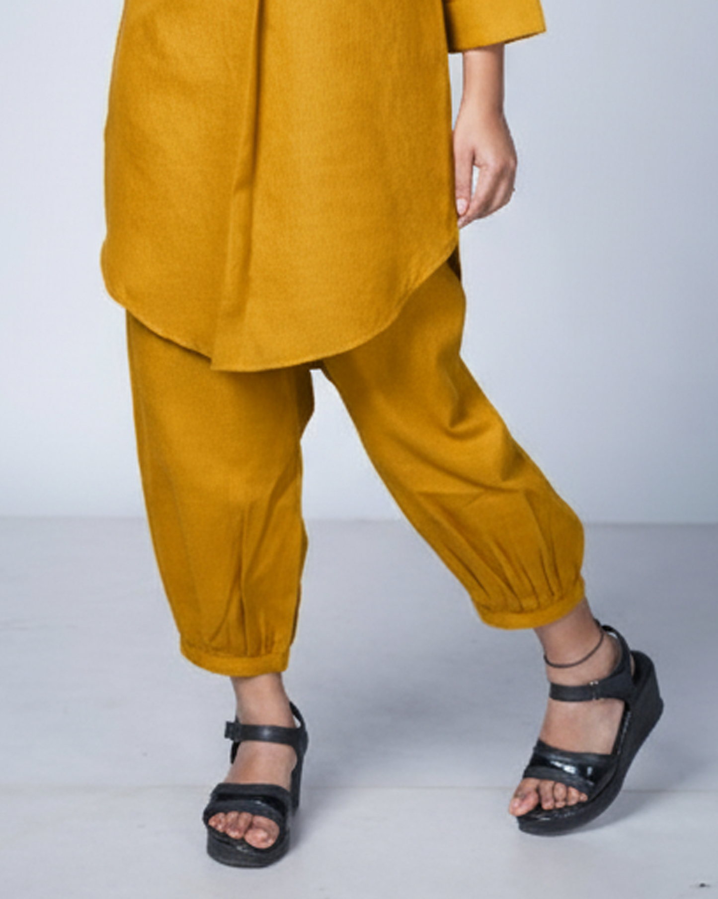 Mustard Utsavi Co-ord Set