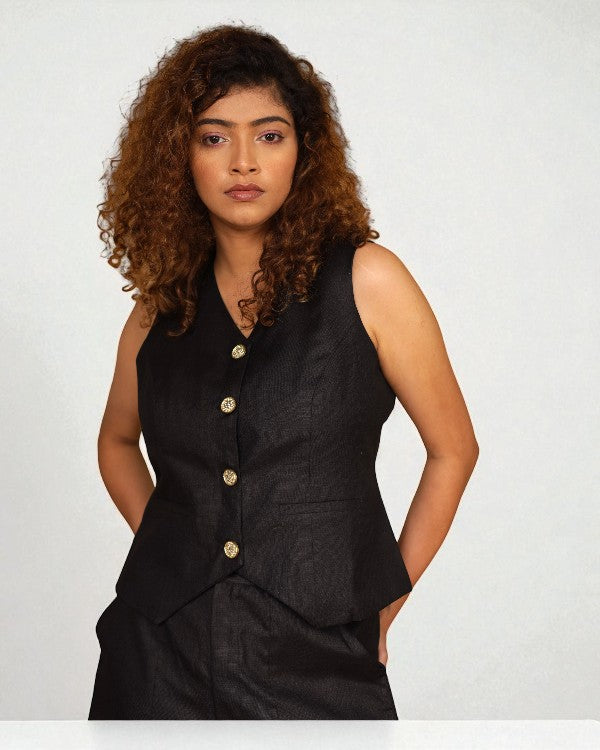 Vestro Waistcoat (Black)