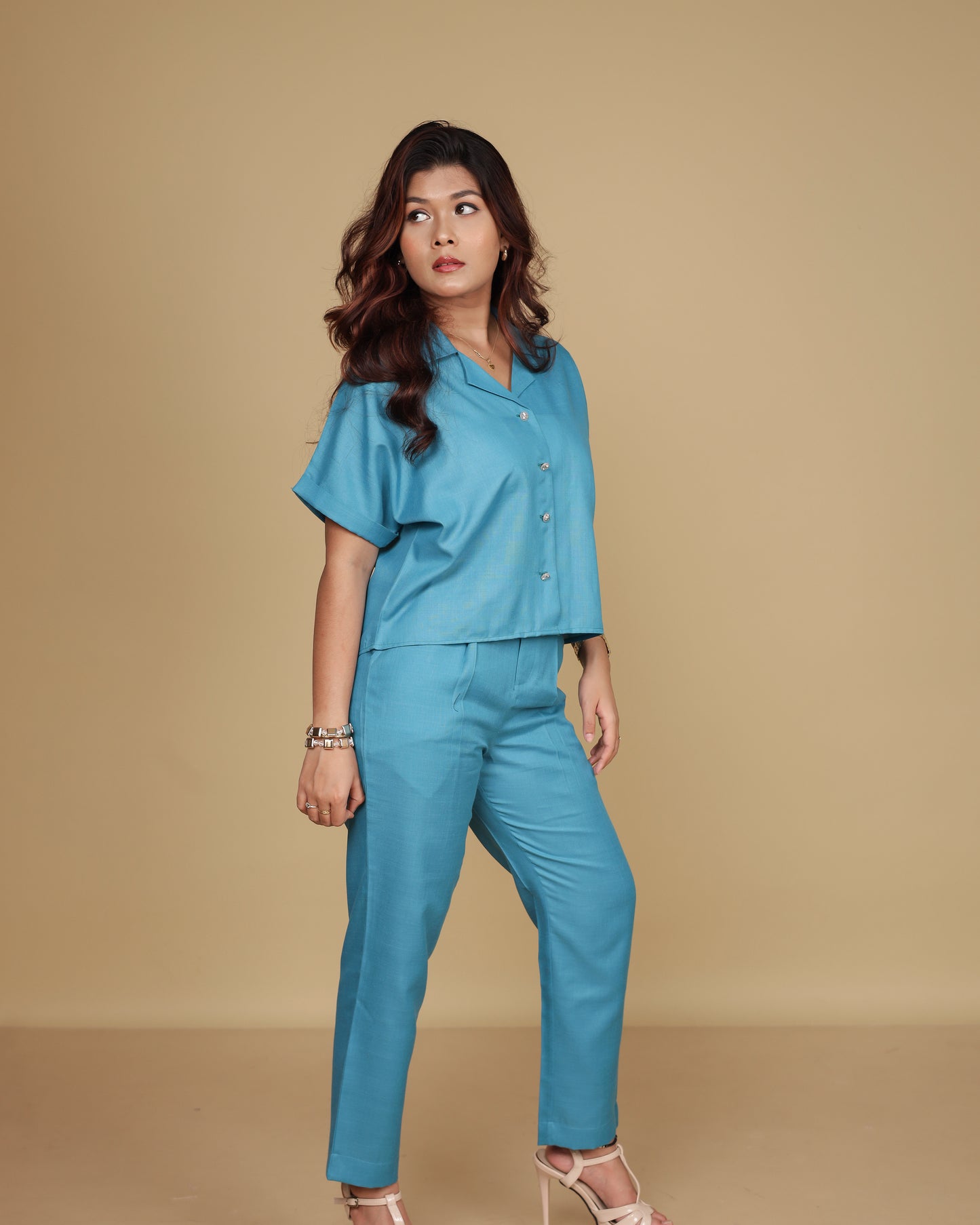 Boxy shirt (Teal)