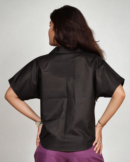 Boxy Shirt (Black)