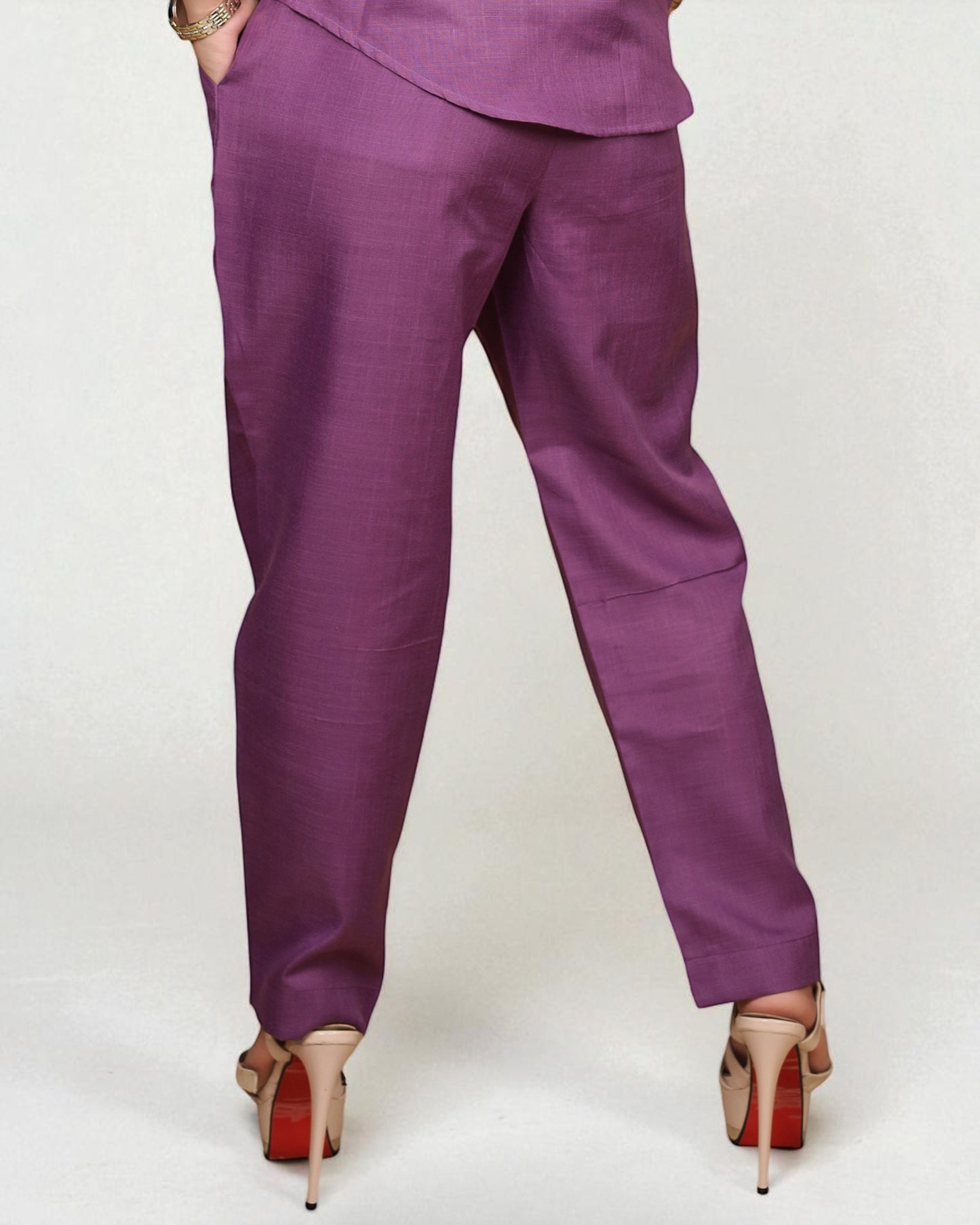 BoxyCharm Co-ord 2pc Set (Purple)