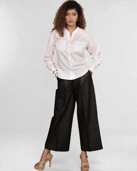 Mandarin Muse 2pc Set (White & Black)