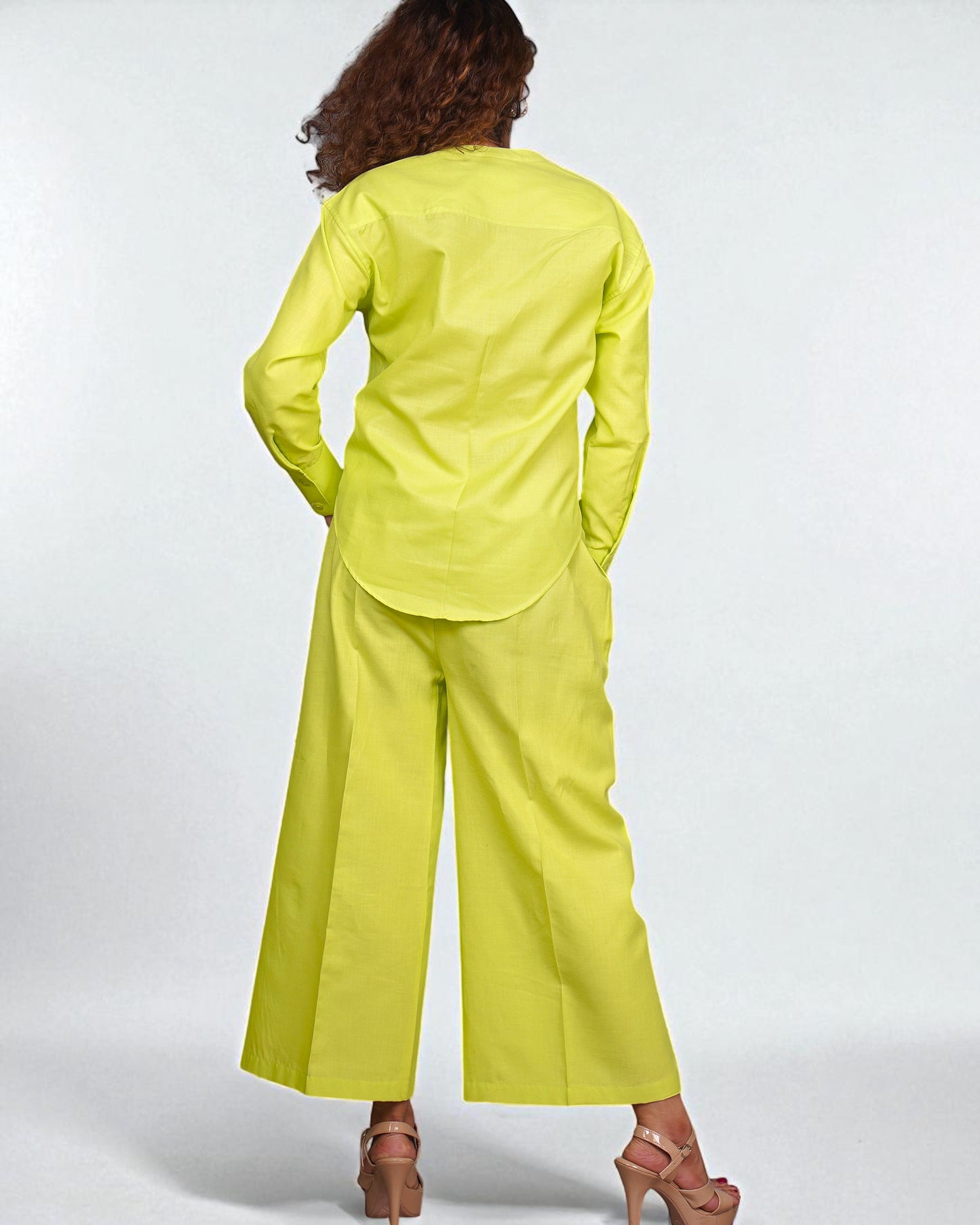 Mandarin Muse 2pc Set (Lime Green)