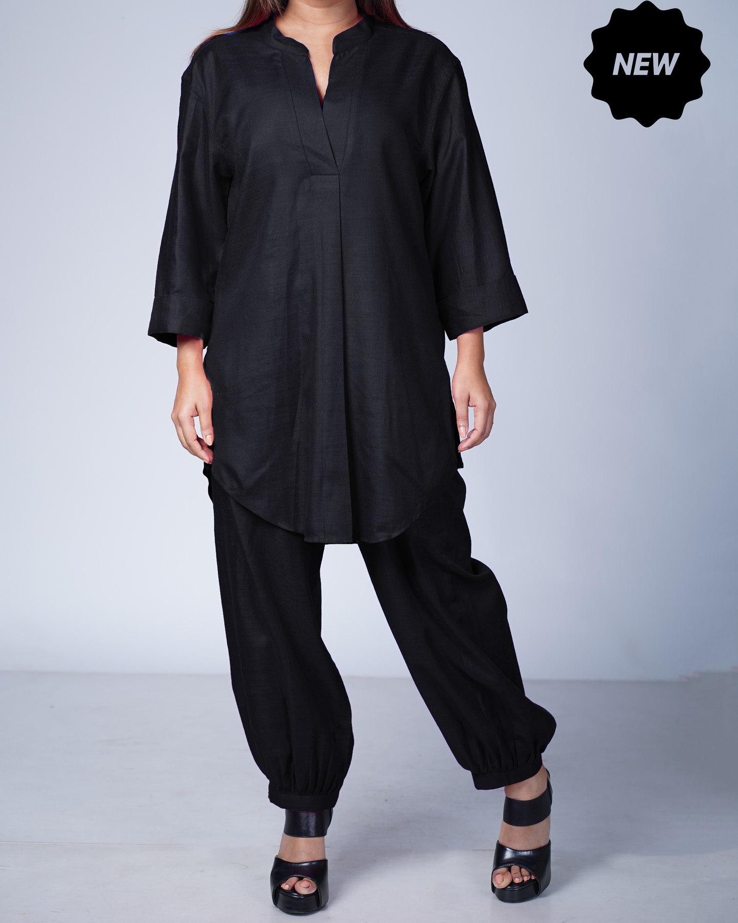 Black Utsavi Co-ord Set