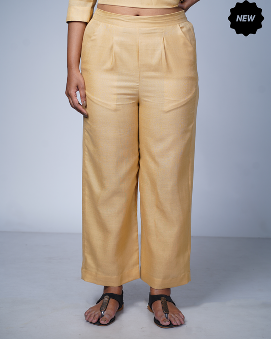 Trouser Palazzo Style (Beige)