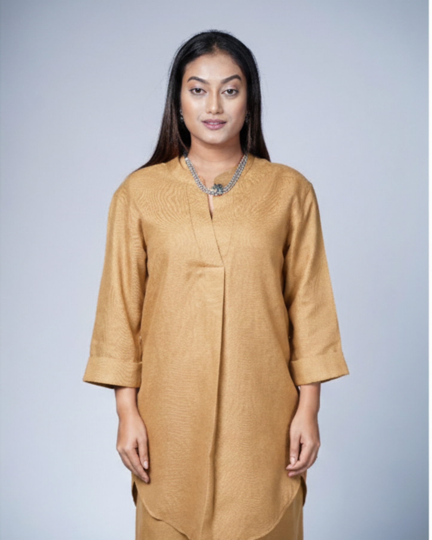 Beige Utsavi Co-ord Set