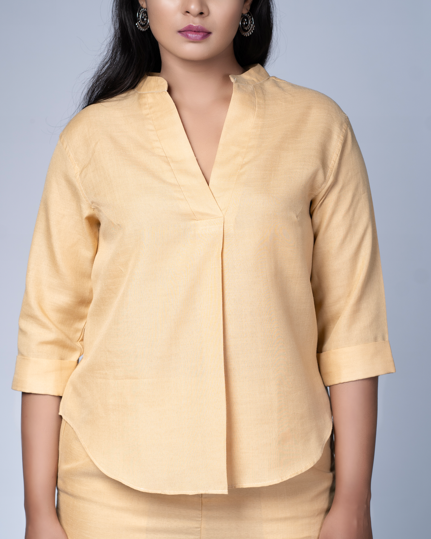 Nine-to-Nava Co-ord Set(Beige)