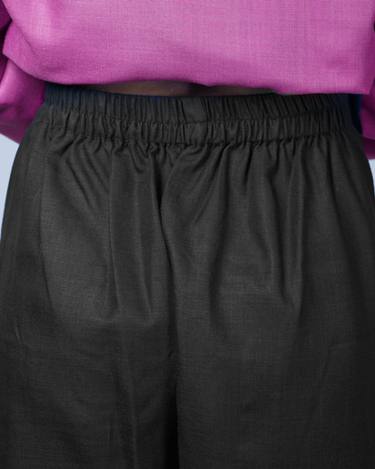 Trouser Palazzo Style (Black)