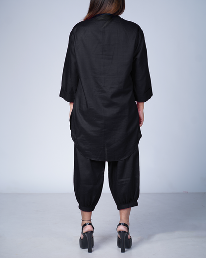 Black Utsavi Co-ord Set