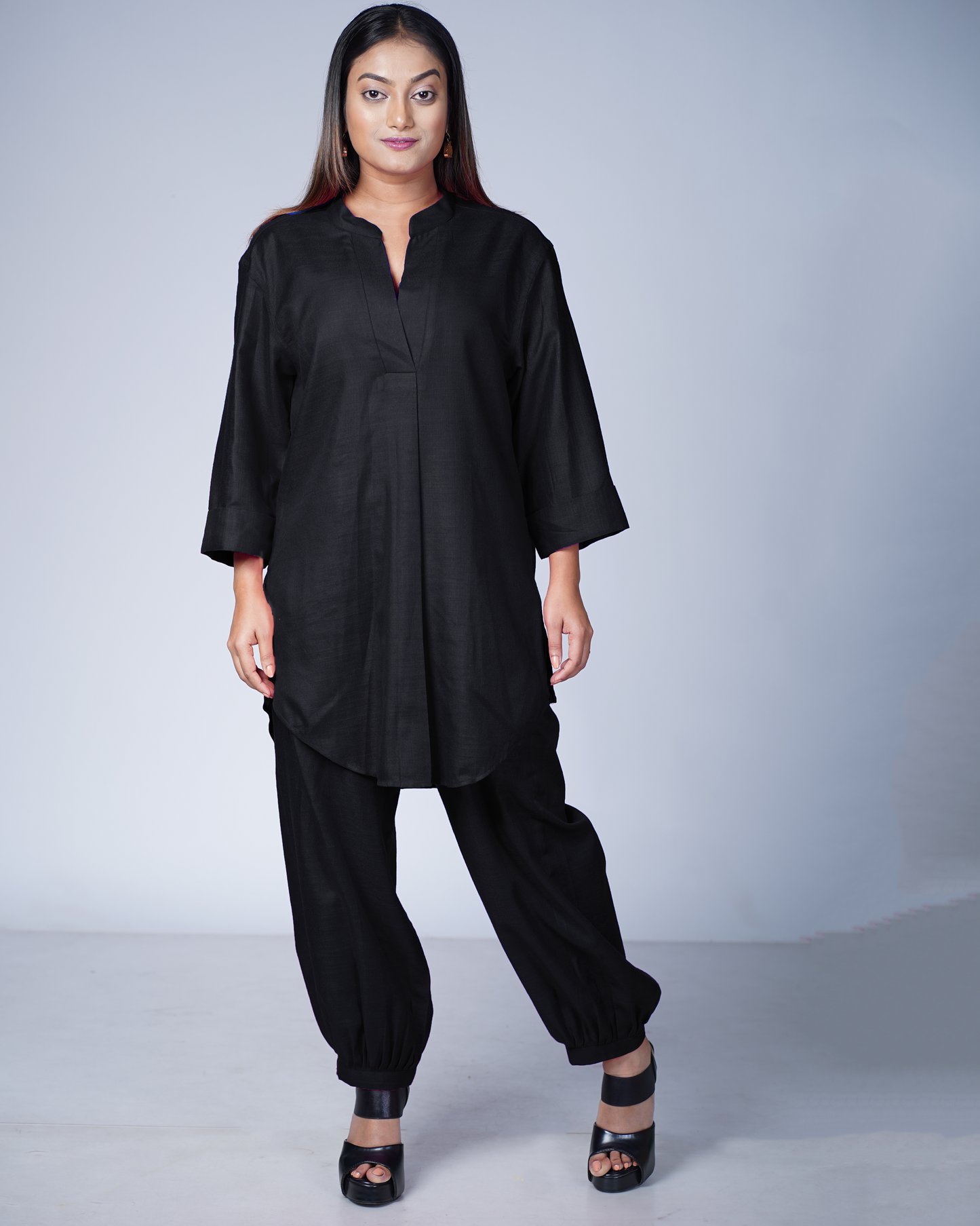 Black Utsavi Co-ord Set