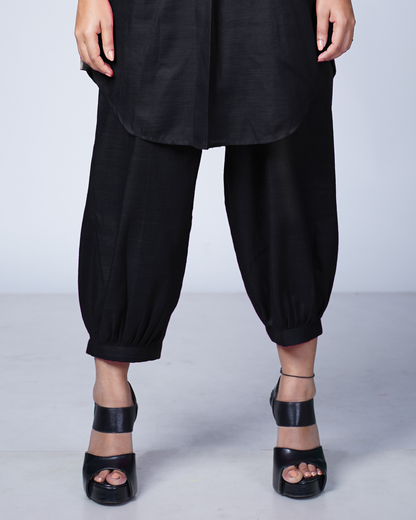 Black Utsavi Co-ord Set