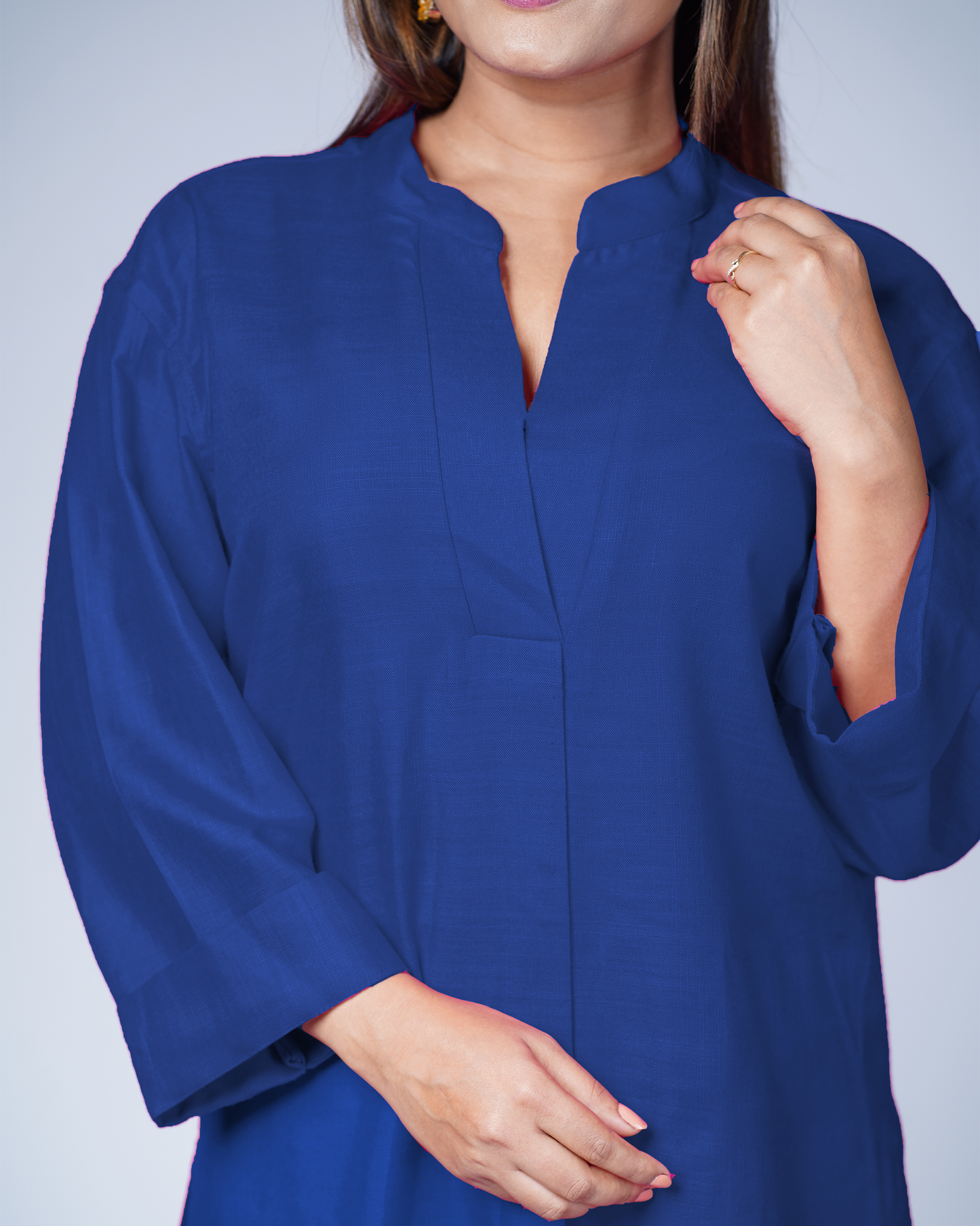 Cobalt Blue Utsavi Co-ord Set