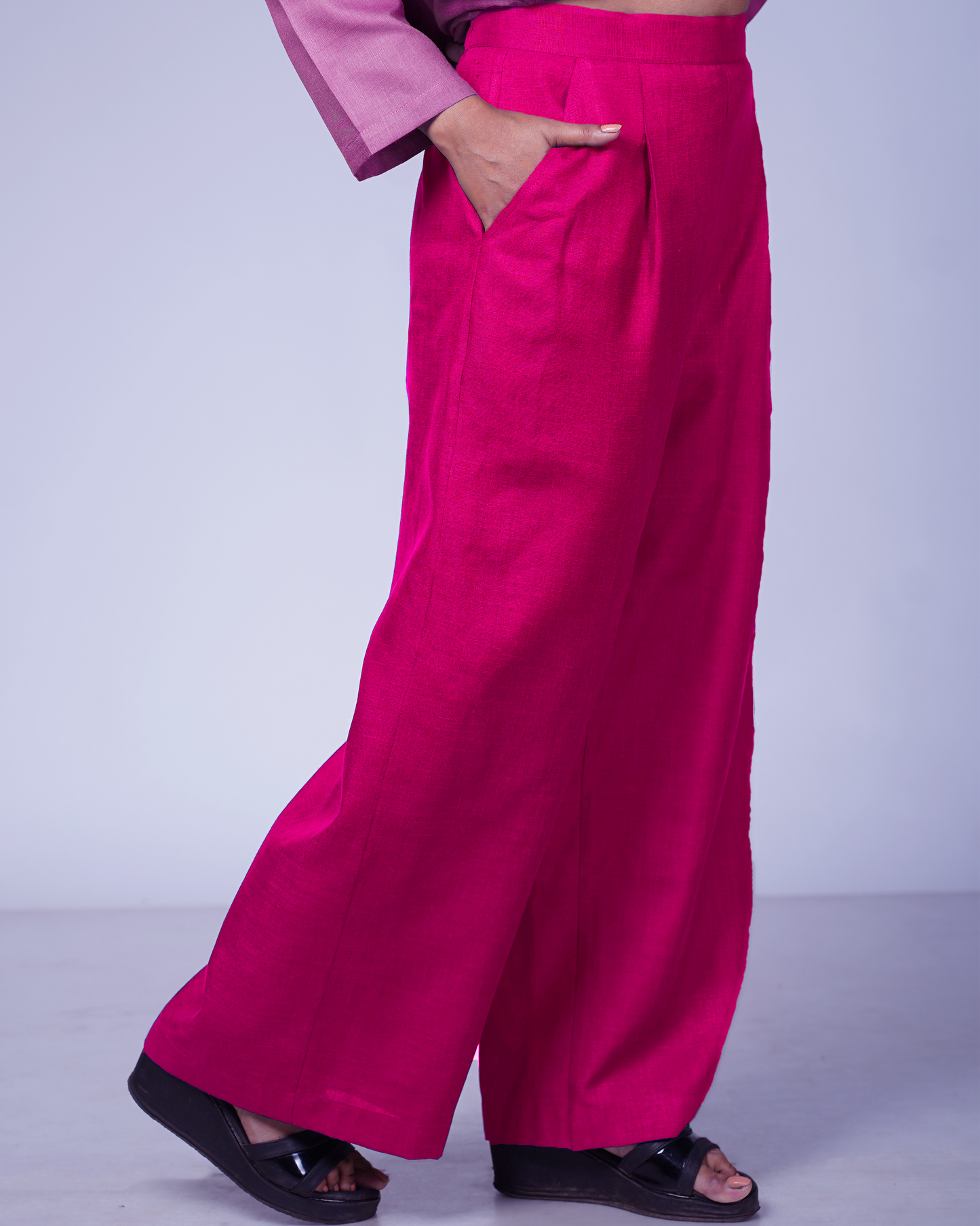 Trouser Palazzo Style (Hot Pink)