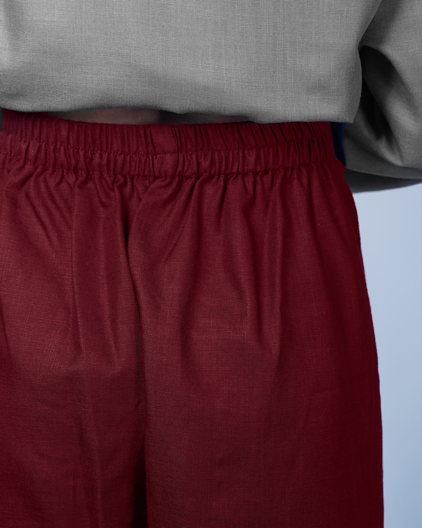 Trouser Palazzo Style (Wine)