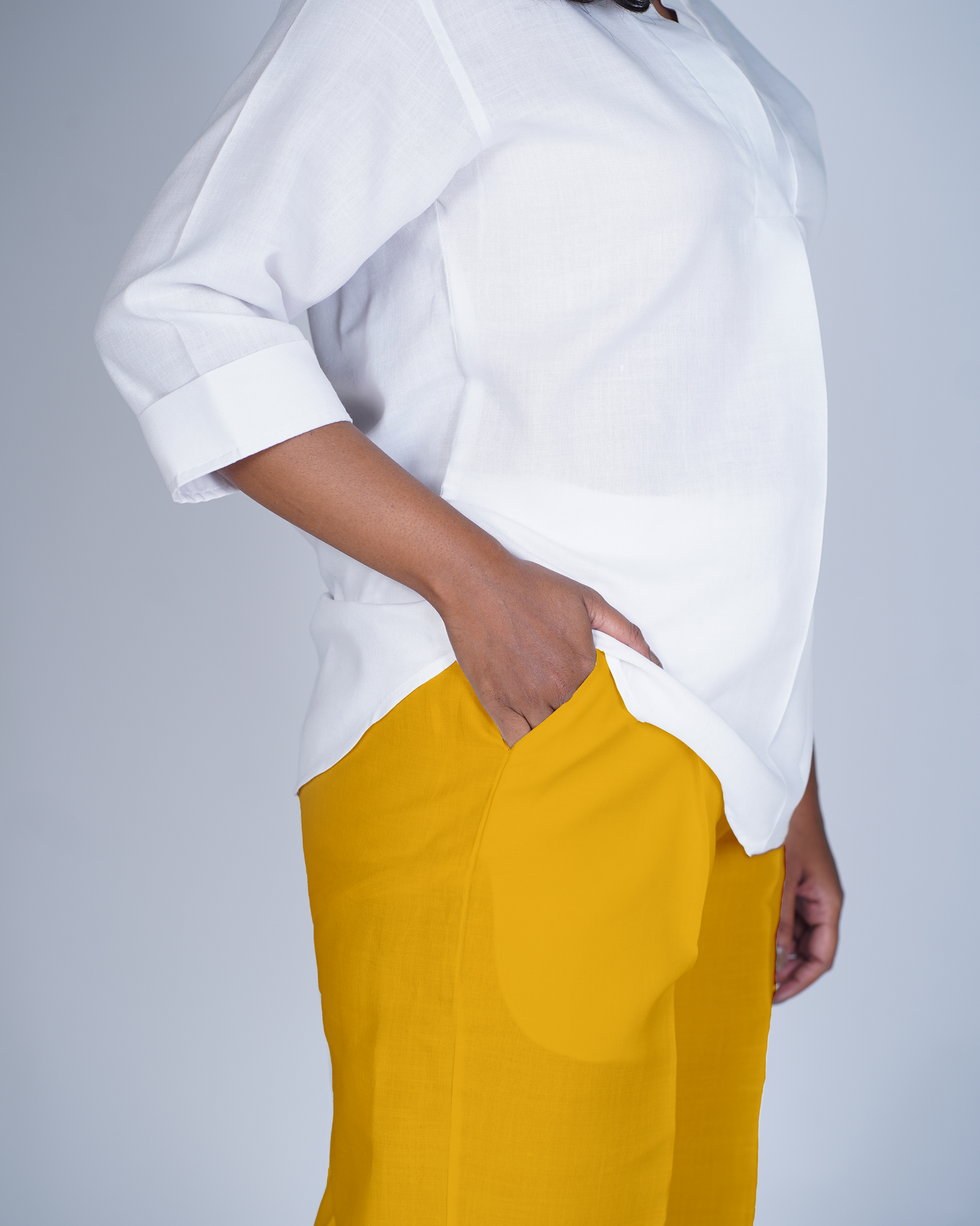 Trouser Palazzo Style (Mustard)