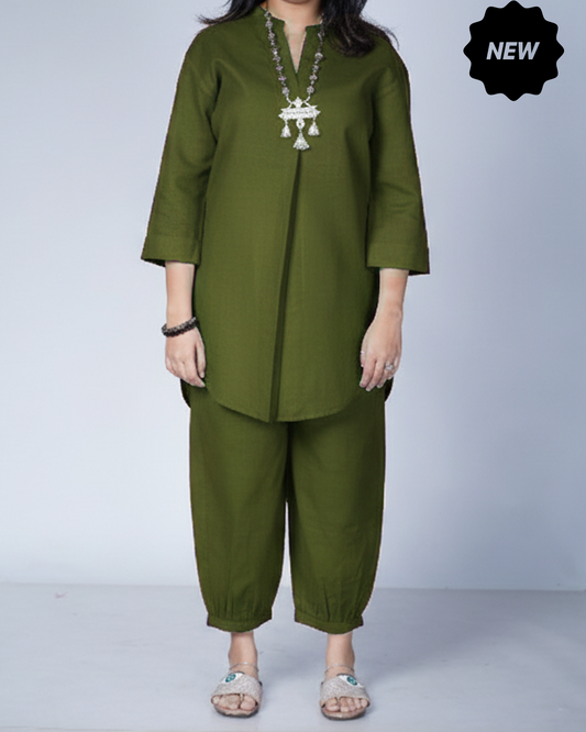 Olive Utsavi Co-ord Set