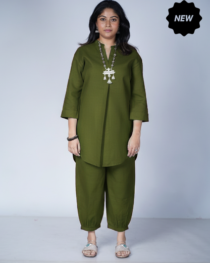 Olive Utsavi Co-ord Set