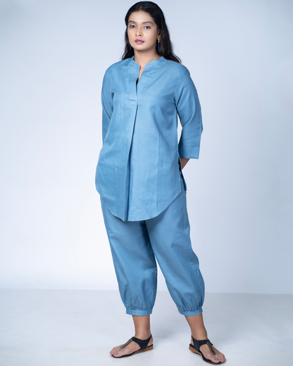Stone blue Utsavi Co-ord Set