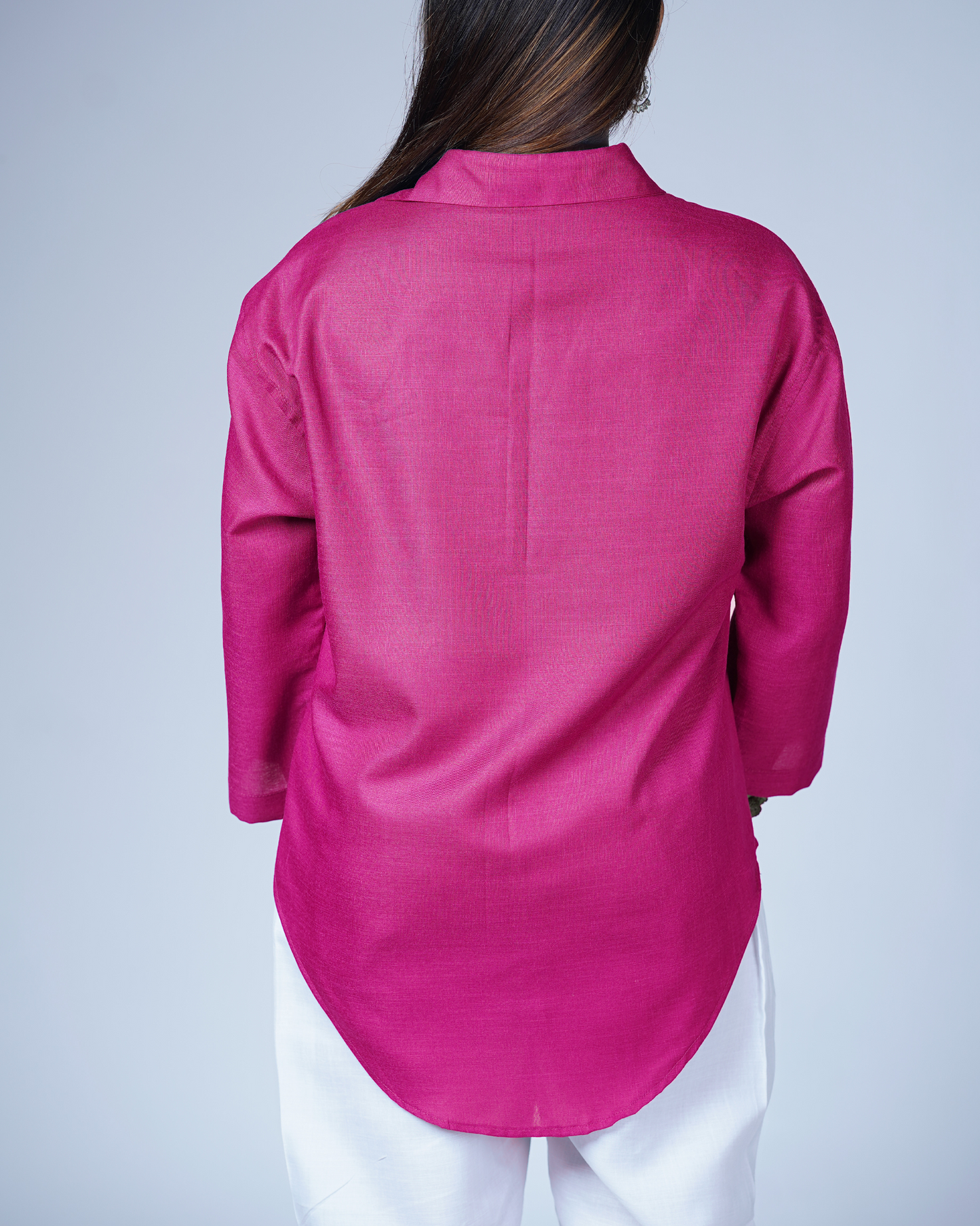 Leher Kurta (Hot Pink)