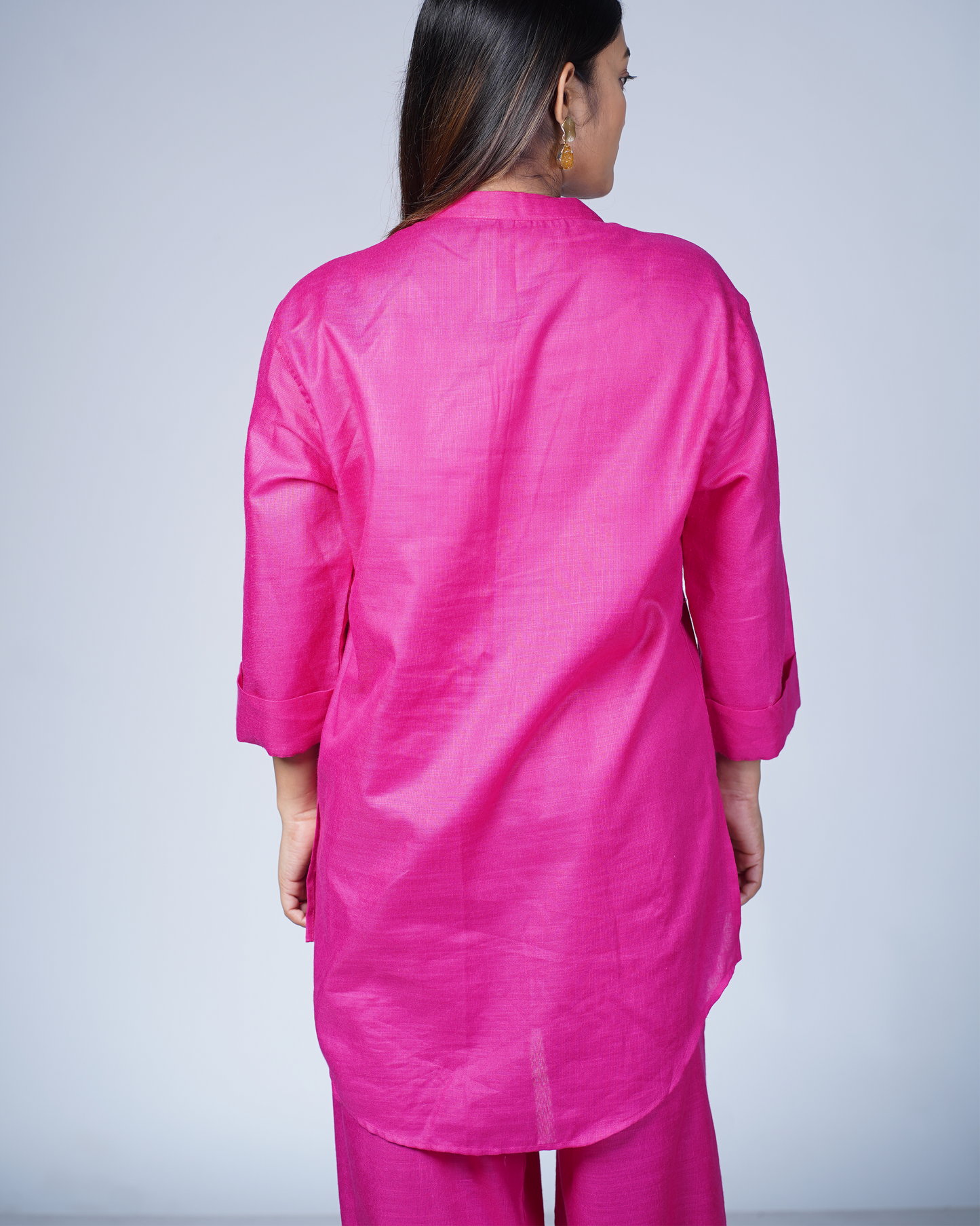 Hotpink Utsavi Co-ord Set