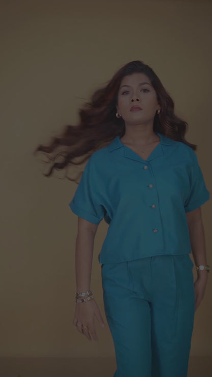 Boxy shirt (Teal)