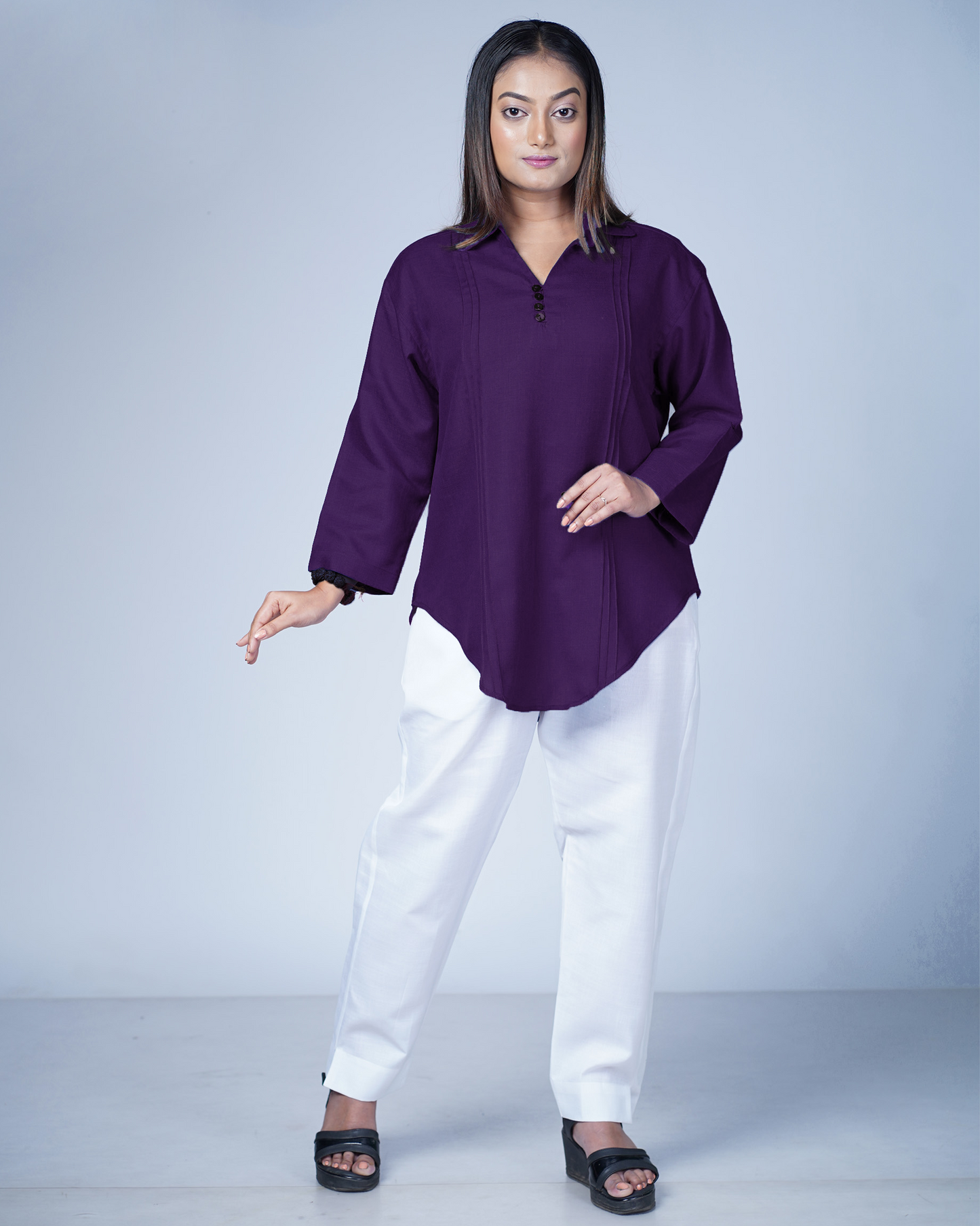 Leher Kurta (Jamun)