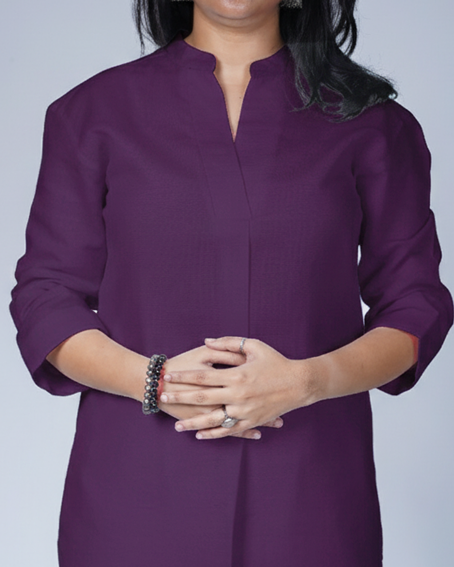 Purple Utsavi Co-ord Set