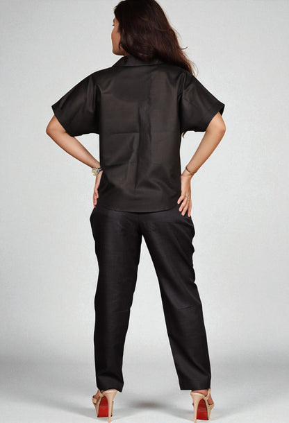 BoxyCharm Co-ord 2pc Set (Black)