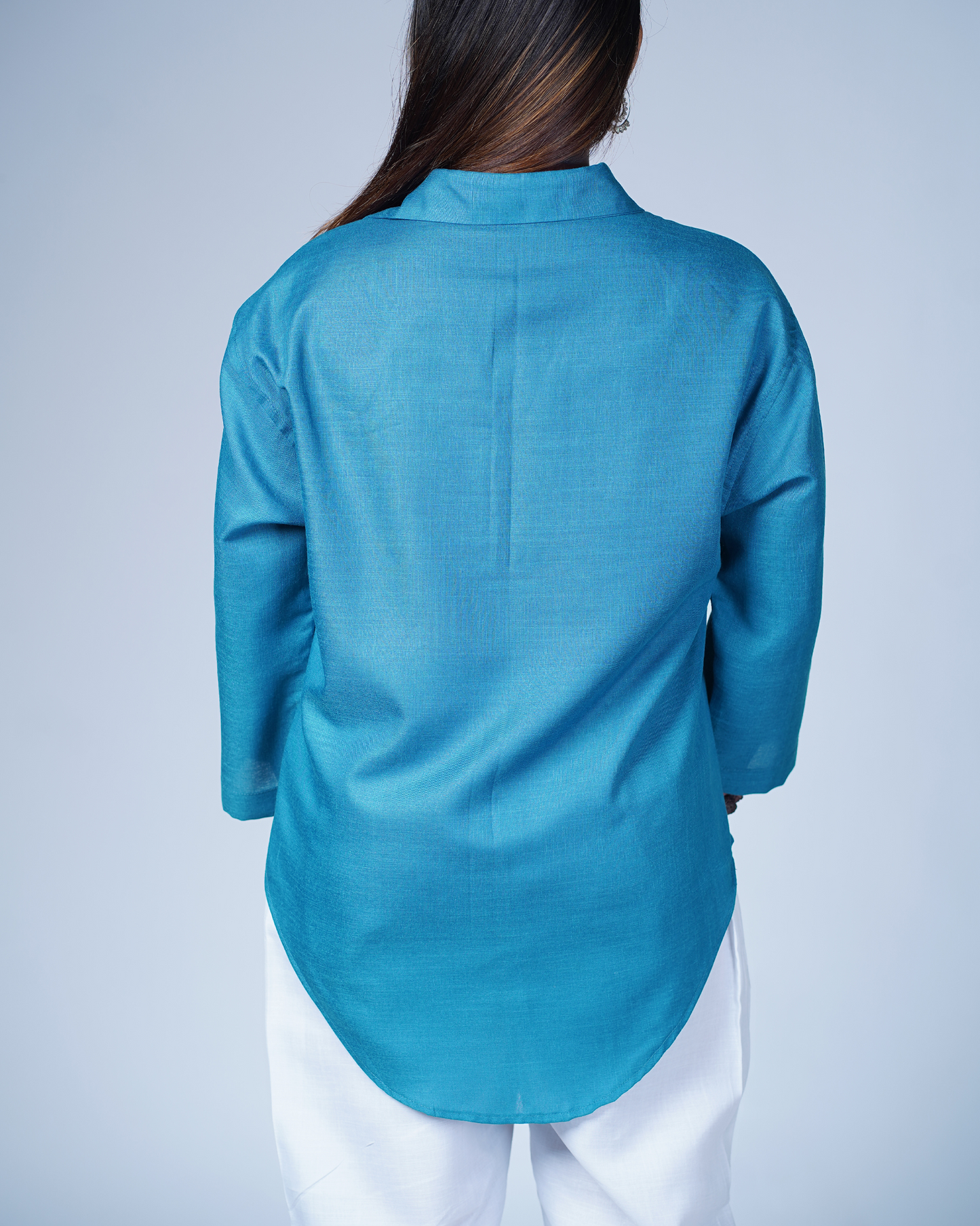 Leher Kurta (Teal)