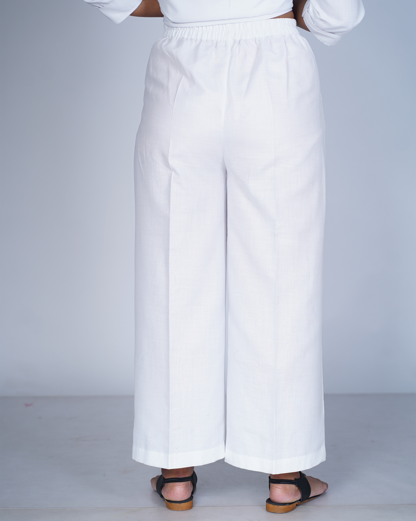 Trouser Palazzo Style (White)