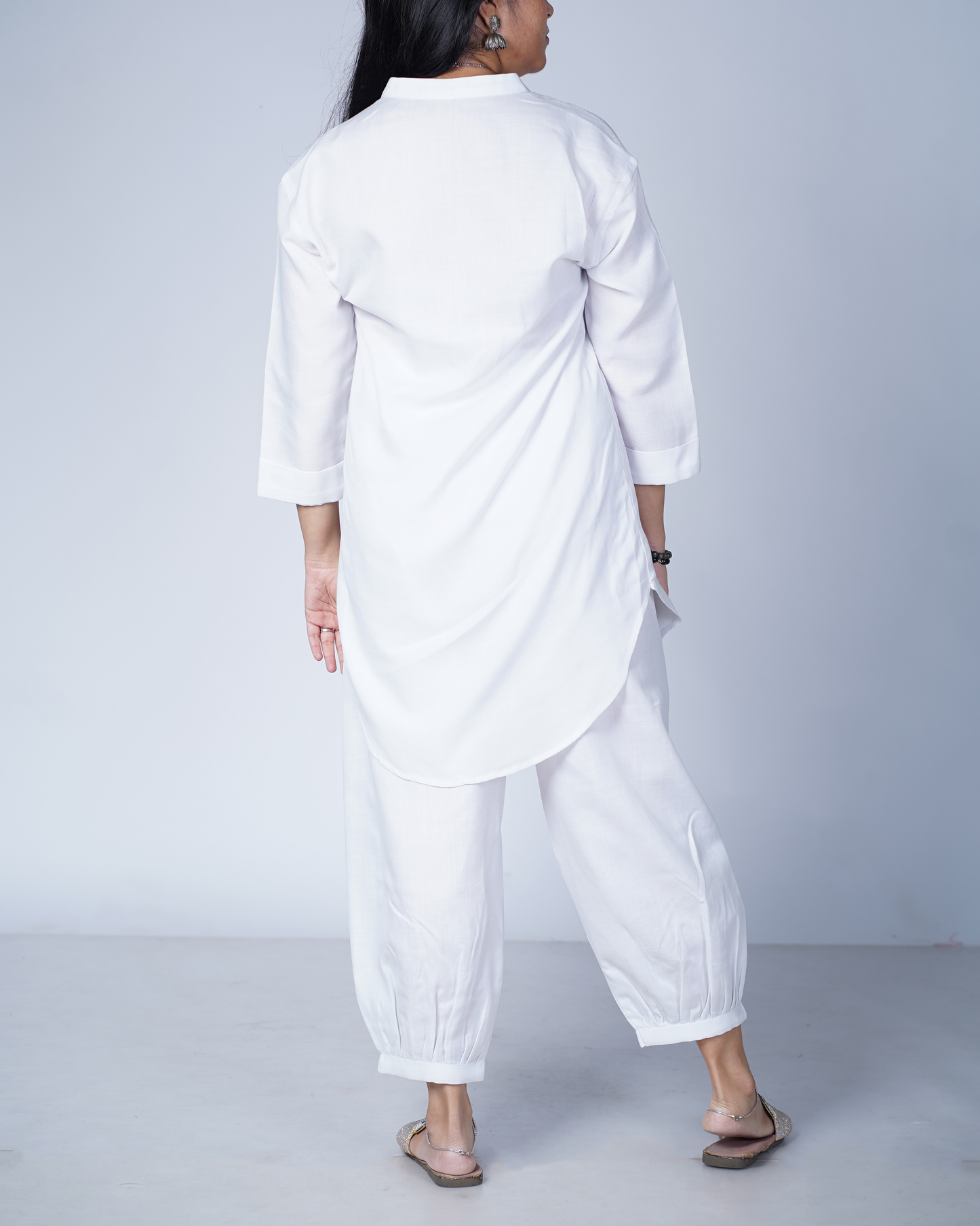 White Utsavi Co-ord Set